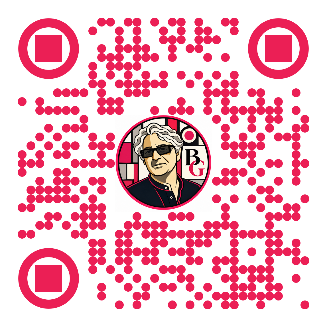 QR code donnant accès à brunograll.com